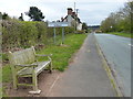 Seat along Bridgnorth Road, Himley in DY3 4LN