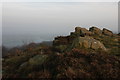 Rock Outcrop at The Chevin in LS21 3BN