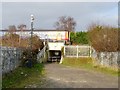 Railway underpass and former level crossing in NG10 3HP