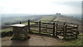 Toposcope at Prospect Stile, Lansdown with view towards Kelston Round Hill in BA1 9BU