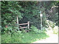 A Stile into Poor's Allotment in NP16 7LX