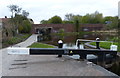 Stourbridge Lock No 8 and the Swan Lane Bridge in DY8 4XY