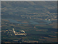 Plean, Cowie and the River Forth from the air in FK7 8AN