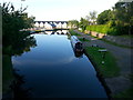 Canal boat mooring at Ratho in Ratho