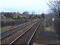 Railway towards Harrogate in LS17 0HF