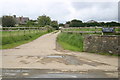 Entrance to Broadlands farm off Moor lane in EX33 1DX