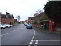 Telephone box on The Square, Littlethorpe in LE19 2AQ