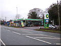 Service station on the A534 in CW2 6PP