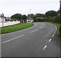 Bend in the B4316, New Hedges, Pembrokeshire in SA70 8BE