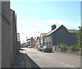 The eastern section of the Stryd Fawr (High Street) in Llanidan Community