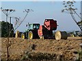 Making hay bales in LE7 9FH