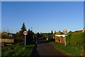 Entering Holbeach on Hazelwood Lane in PE12 7BB
