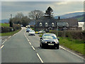 The A40 at Llanhamlach in LD3 7YB