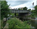 Railway bridge across the River Nene (old course) in PE15 9HT