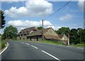 Roadside properties on the B4368 through Hungerford in SY7 9HG