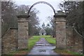 This way to the mausoleum, Gosford Estate in EH32 0PX
