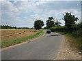 Bends in the road near Longham Hall in NR19 2RJ