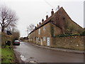Terraced cottages on Compton Road in TA13 5DD