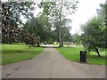 Path in North Lodge Park, Darlington in DL3 6SZ