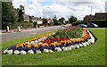Floral Display, Hallow Road,/Monarch Drive Junction in WR2 6BU