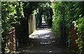 Footpath, Hanbury Park, Worcester. in WR2 4NY