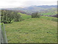 View from Mynydd y Glyn Triangulation Pillar in SY22 5EY