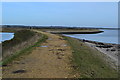 Sea wall between Lymington and Keyhaven in SO41 8AJ