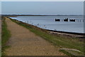 On the shore at Pennington Marshes in SO41 8AJ