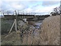 Railway bridge over the stream at Exton station in EX3 0PN
