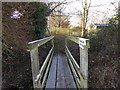 Footbridge into Twineham in RH17 5NP