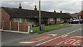 Row of bungalows, Stapeley in Nantwich South and Stapeley Ward