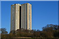 Canberra Towers seen from Weston Shore car park in SO19 9LA