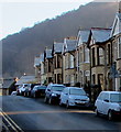 Ivor Street houses and cars, Cwmcarn in NP11 7GB