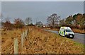 Speed trap on the A94 at Jericho in DD8 1UB