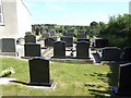 Gravestones at the Ebenezer chapel in East Williamston Community