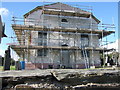 Capel Hermon under scaffolding in SA36 0DS