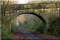 Derwent Walk through arch of bridge in NE39 1NB