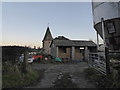 Farmyard in Norbury village in Norbury