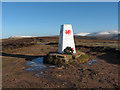 Trig point on Mynydd Llangorse in LD3 7UH