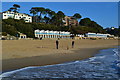 Beach near the bottom of Branksome Chine in BH13 7BD