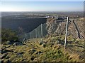 Fence at the summit of Bardon Hill in LE67 4HH
