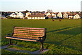 Bench in Whitecliff Harbourside Park in BH14 8HH