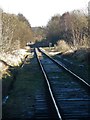 Wensleydale Railway looking east in DL8 4AG