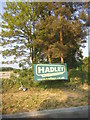 The entrance to Hadley Skip Hire, Sheffield Bottom in RG7 4BB