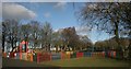 Play area, Cowan Park, Barrhead in G78 1TF