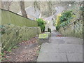 Footpath & Steps - Penistone Road in HD8 8HX