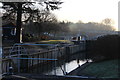 Bell Weir lock looking eastwards. in TW19 5AP