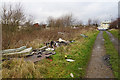 Fly tipping near Chickenley in WF12 8NT