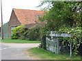 Farm buildings at end of Water End Lane, Beeston in PE32 2RP