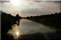 Late afternoon sun over the Great Ouse Cutoff Channel in PE33 9AZ